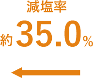 減塩率35.0%